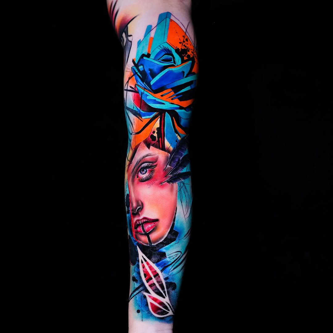 Tattoo by @yoshi.theink β trash_polka, realism