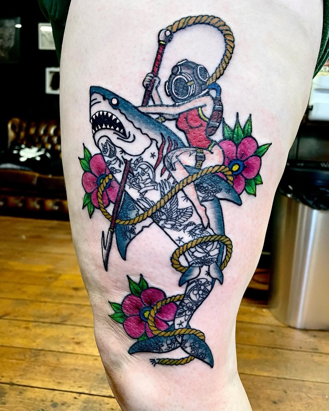Tattoo by @lucyhtattoo โ american_traditional, neo_traditional