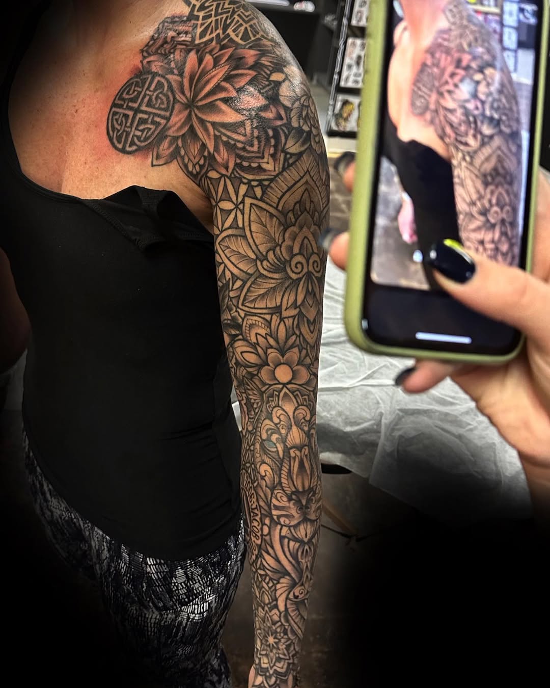 Tattoo by @lastofadyingbreed7777 — geometric, ornamental