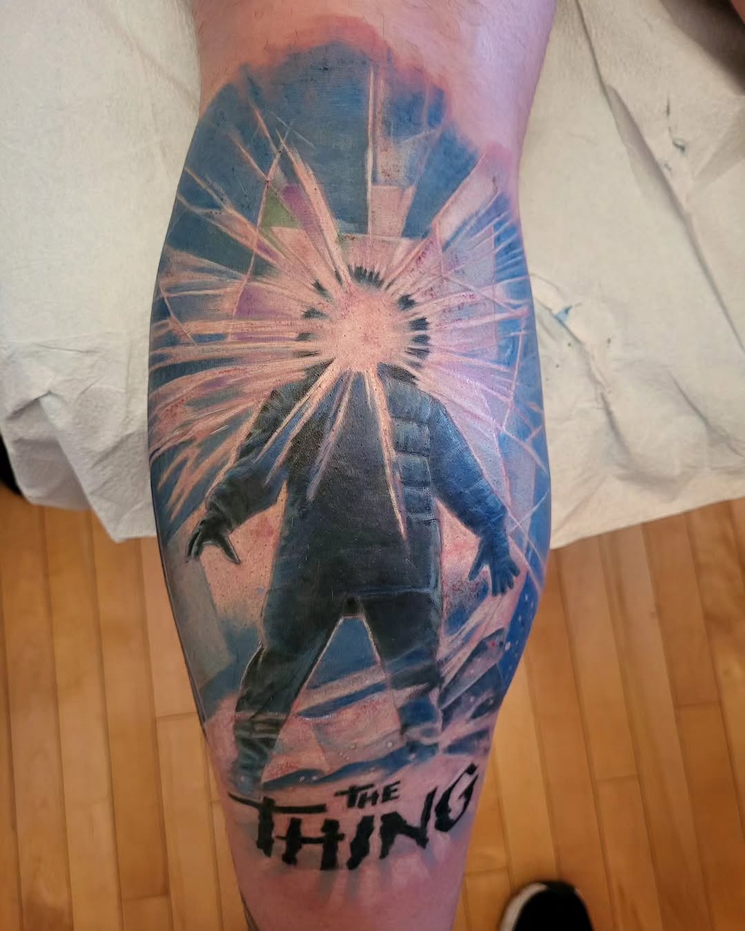 Tattoo by @ele_tattoos — realism, trash_polka