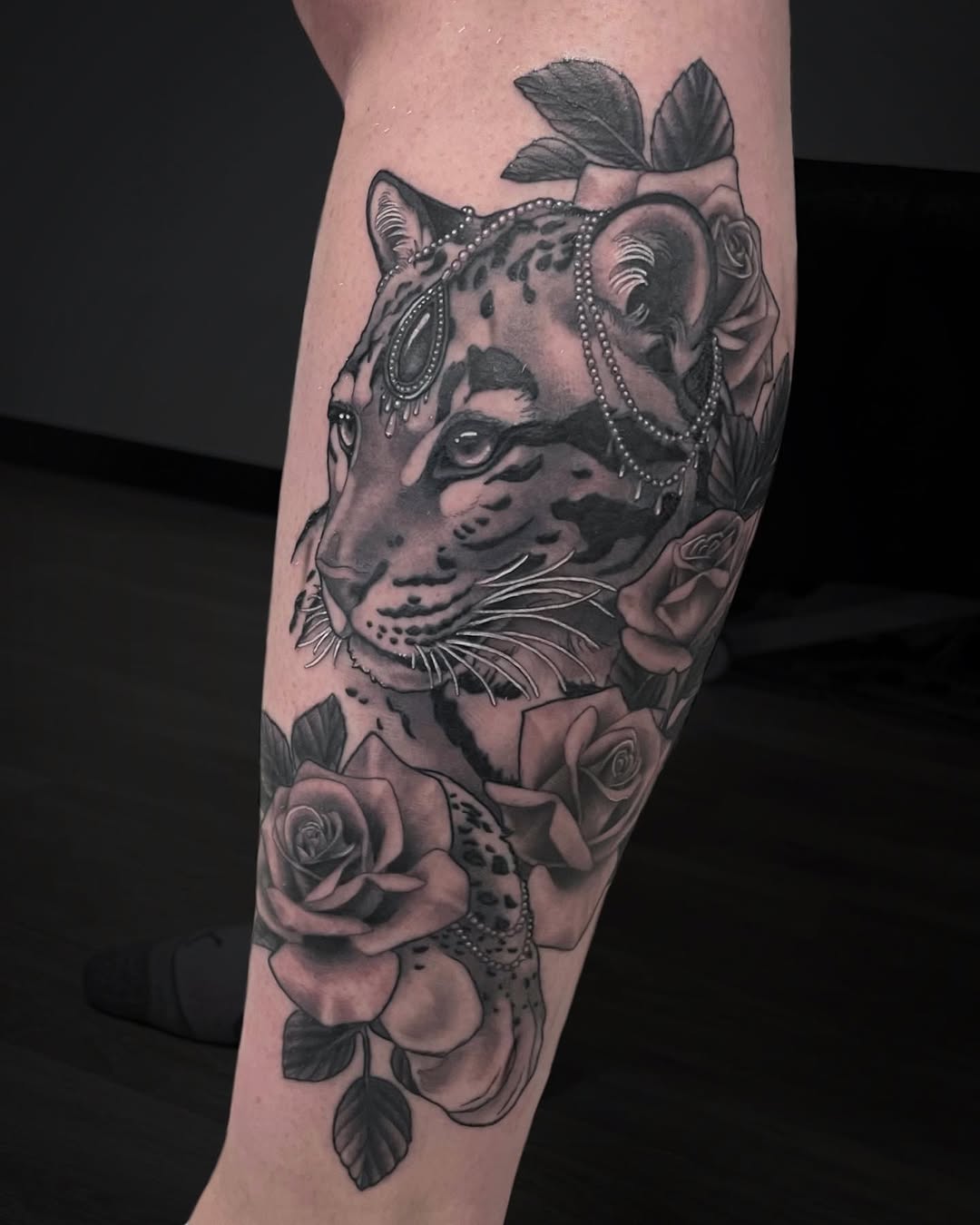 Tattoo by @missautumndancer — realism, black_and_grey