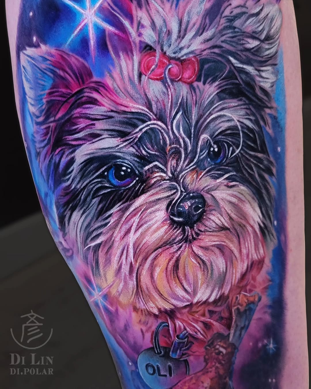 Tattoo by @di.polar β realism, black_and_grey