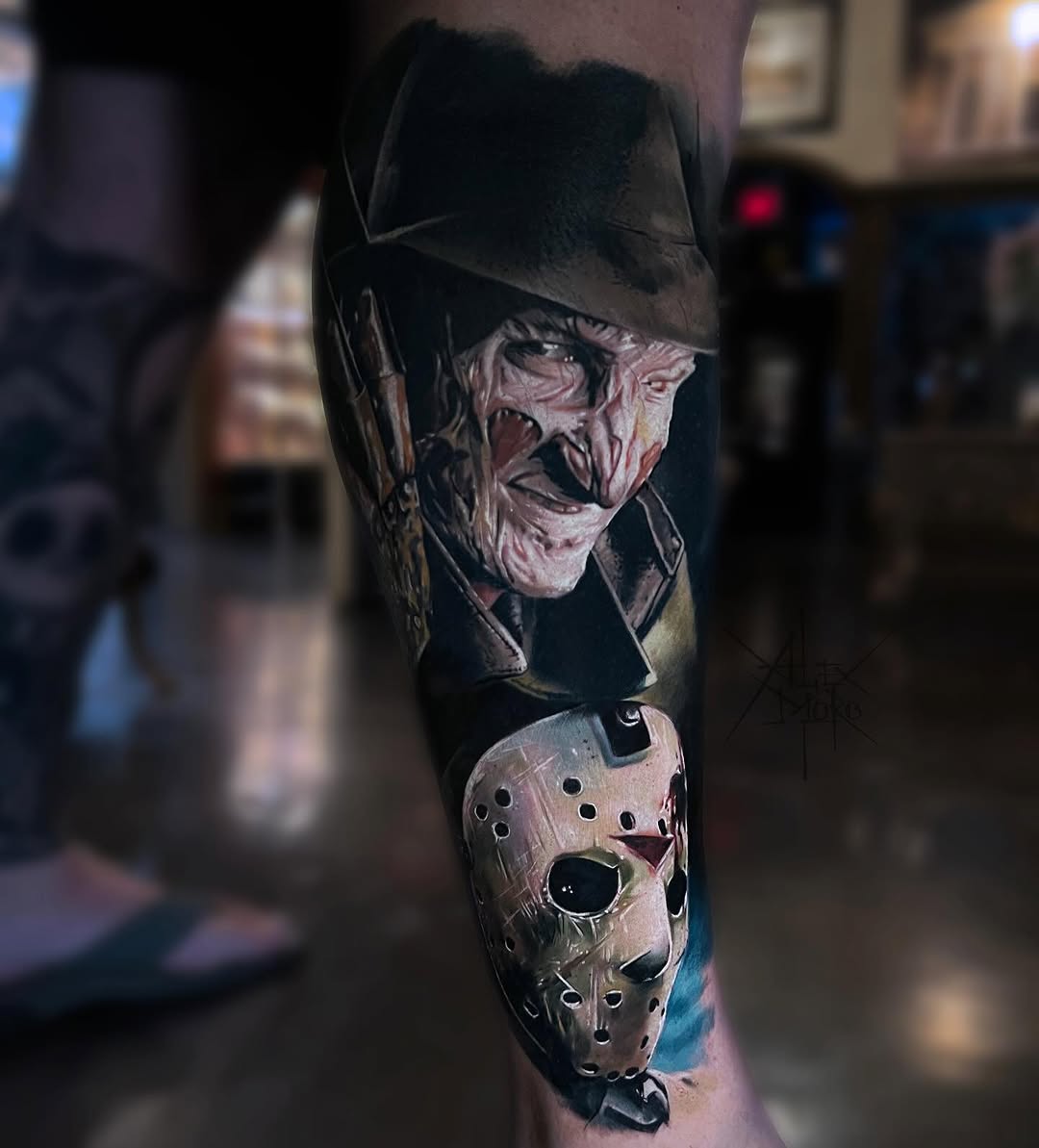 Tattoo by @alexmorotattoo β realism, dark_realism