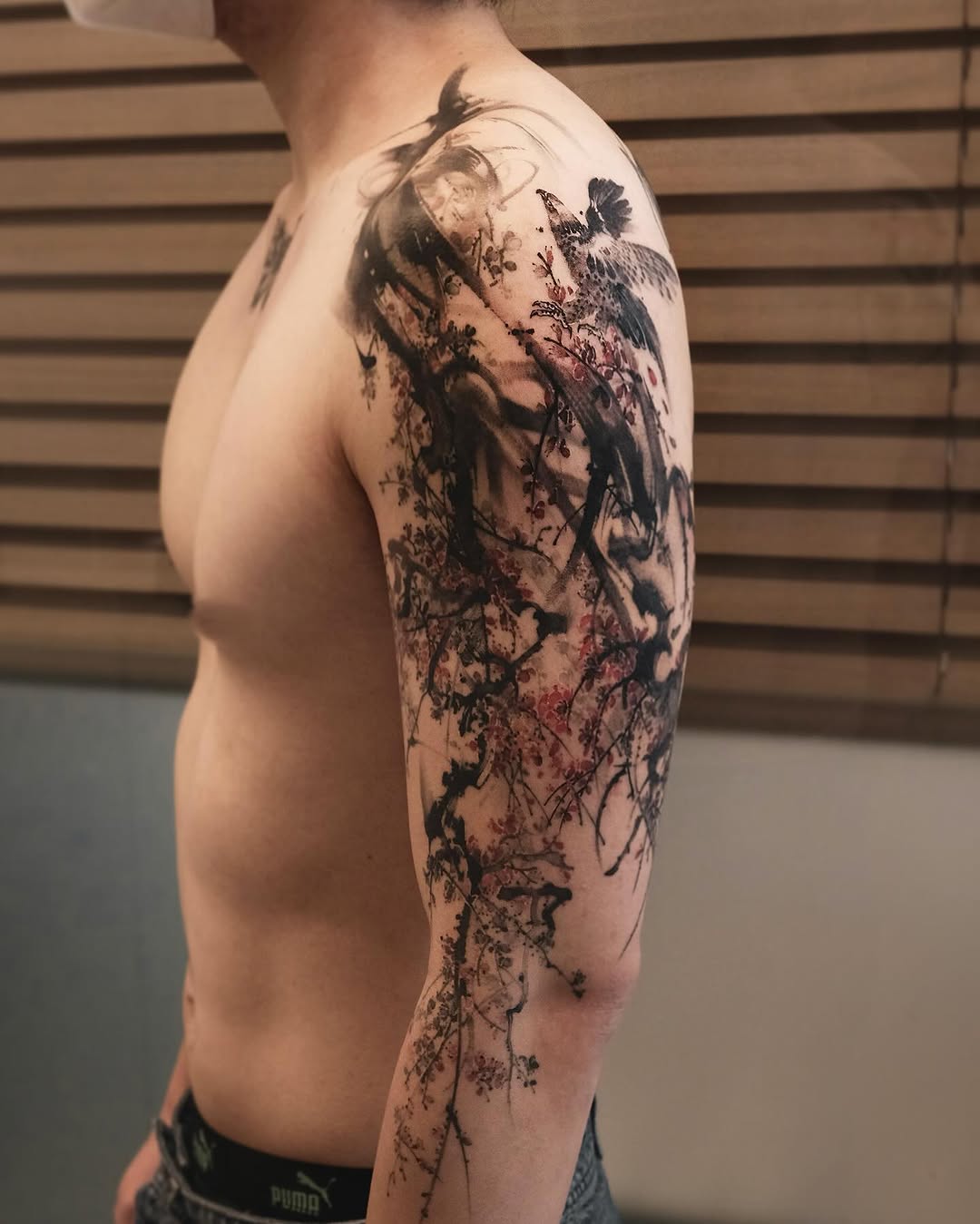 Tattoo by @ati.ful — japanese_irezumi, watercolor