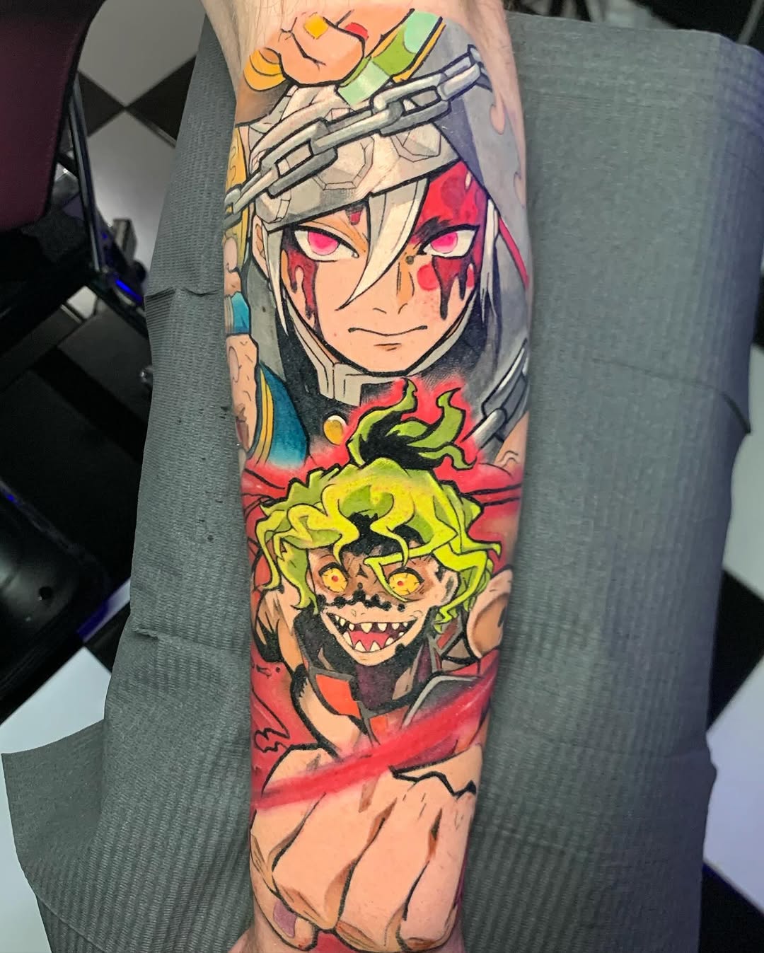 Tattoo by @gees_arte β anime