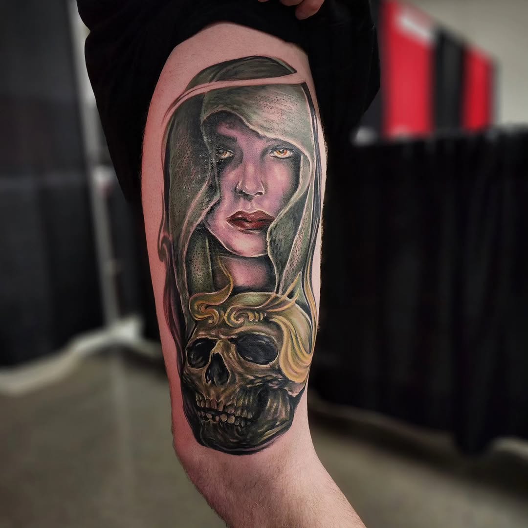 Tattoo by @bobbywadham — realism, dark_realism