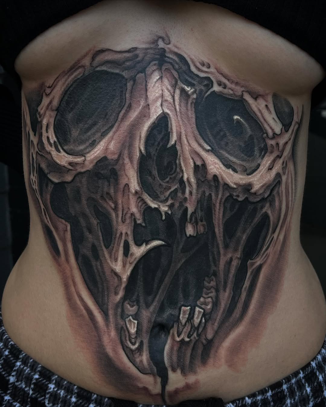 Tattoo by @evanmakesart — realism, dark_realism