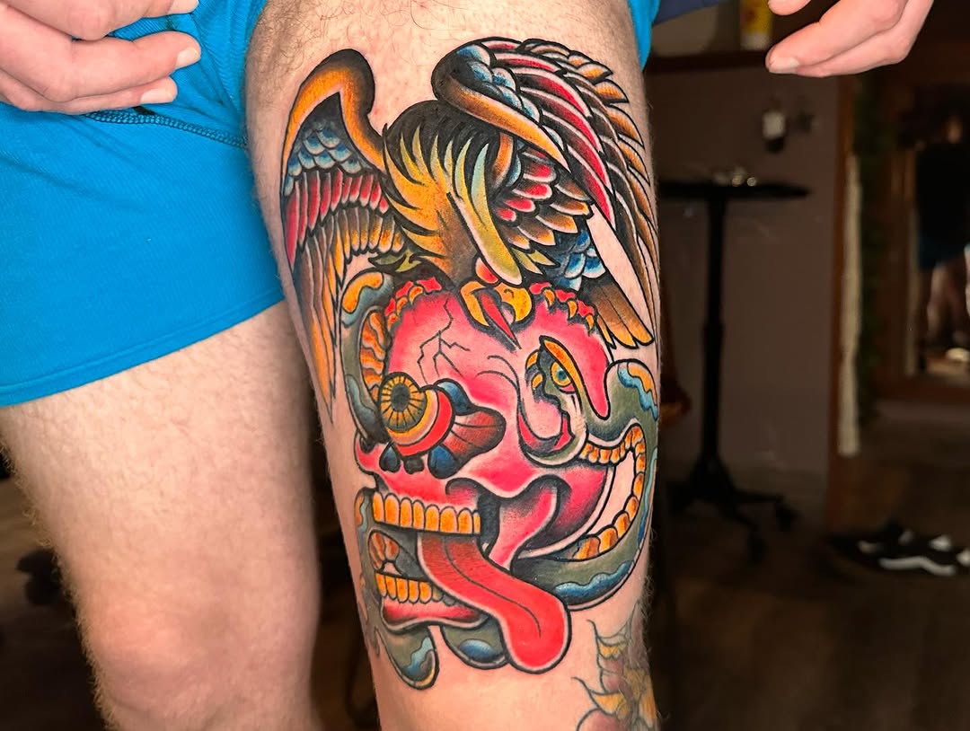 Tattoo by @jennitattoo โ american_traditional
