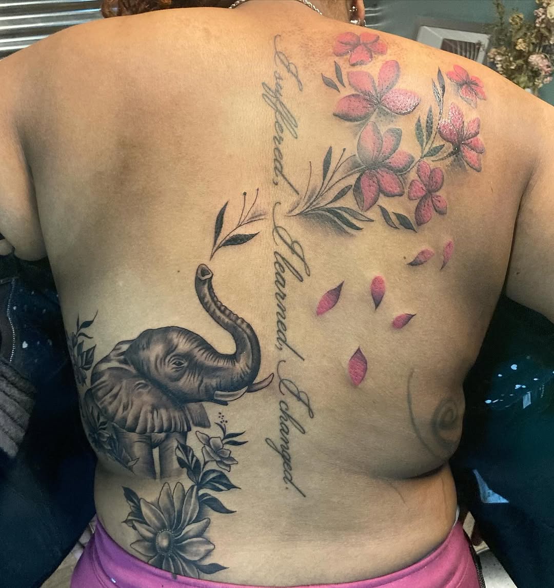 Tattoo by @shey.creative — black_and_grey