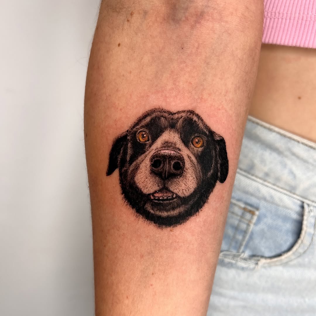 Tattoo by @eleana_tattooart — realism, black_and_grey