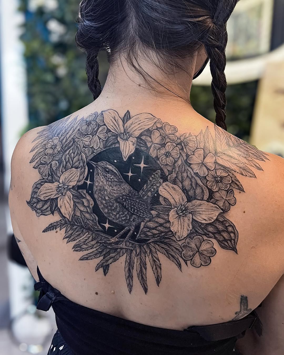 Tattoo by @thedimforest β black_and_grey
