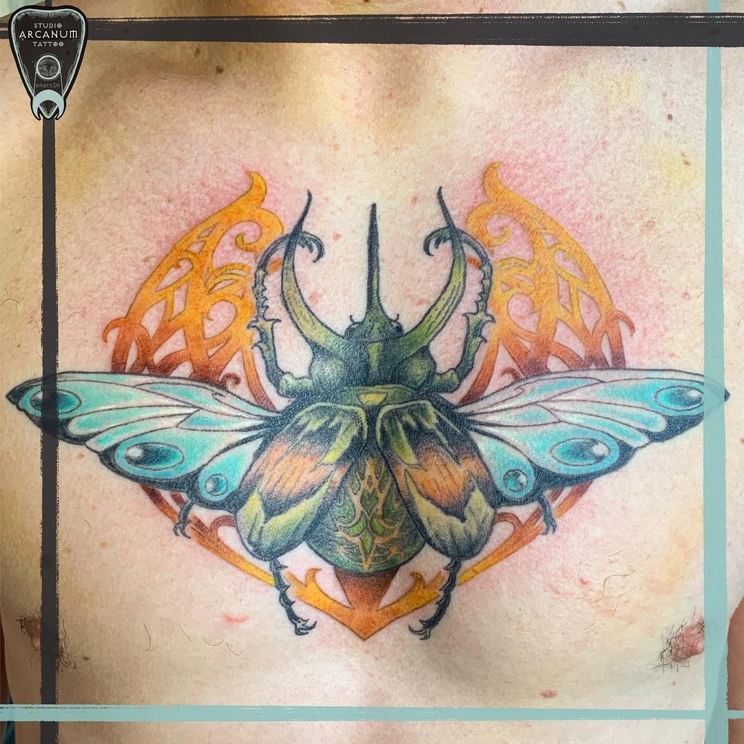 Tattoo by @maggieatattoo — neo_traditional, illustrative