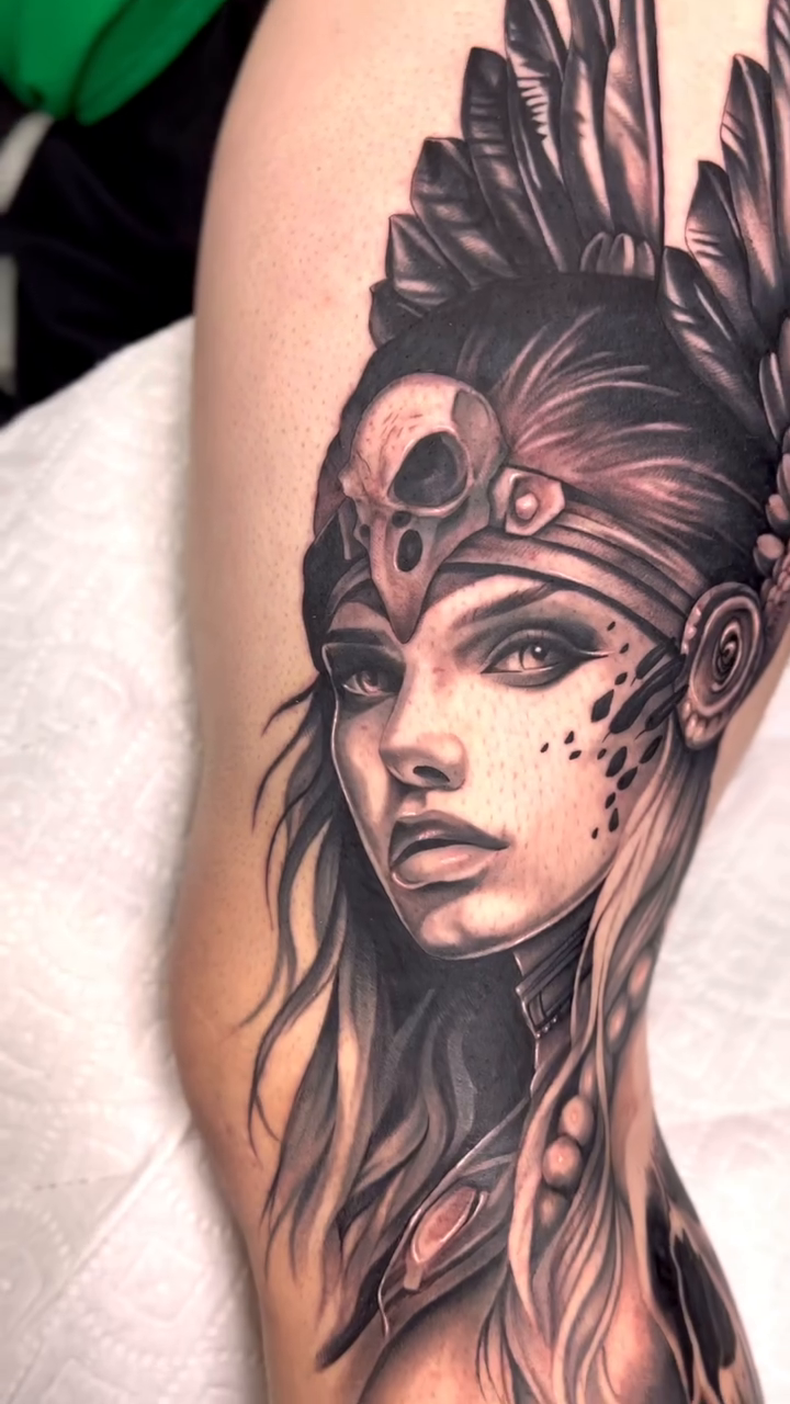 Tattoo by @alandras.art โ realism, black_and_grey