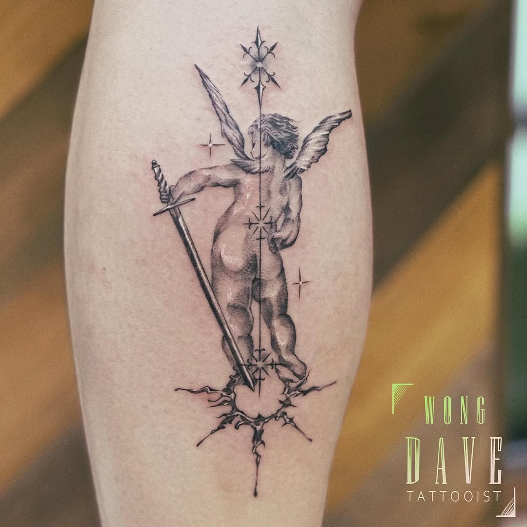Tattoo by @dw_tattooer — black_and_grey, realism