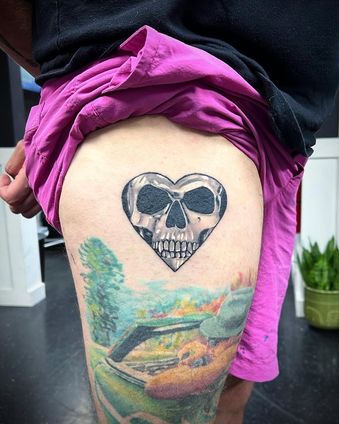 Tattoo by @antiart.inkz — realism, black_and_grey