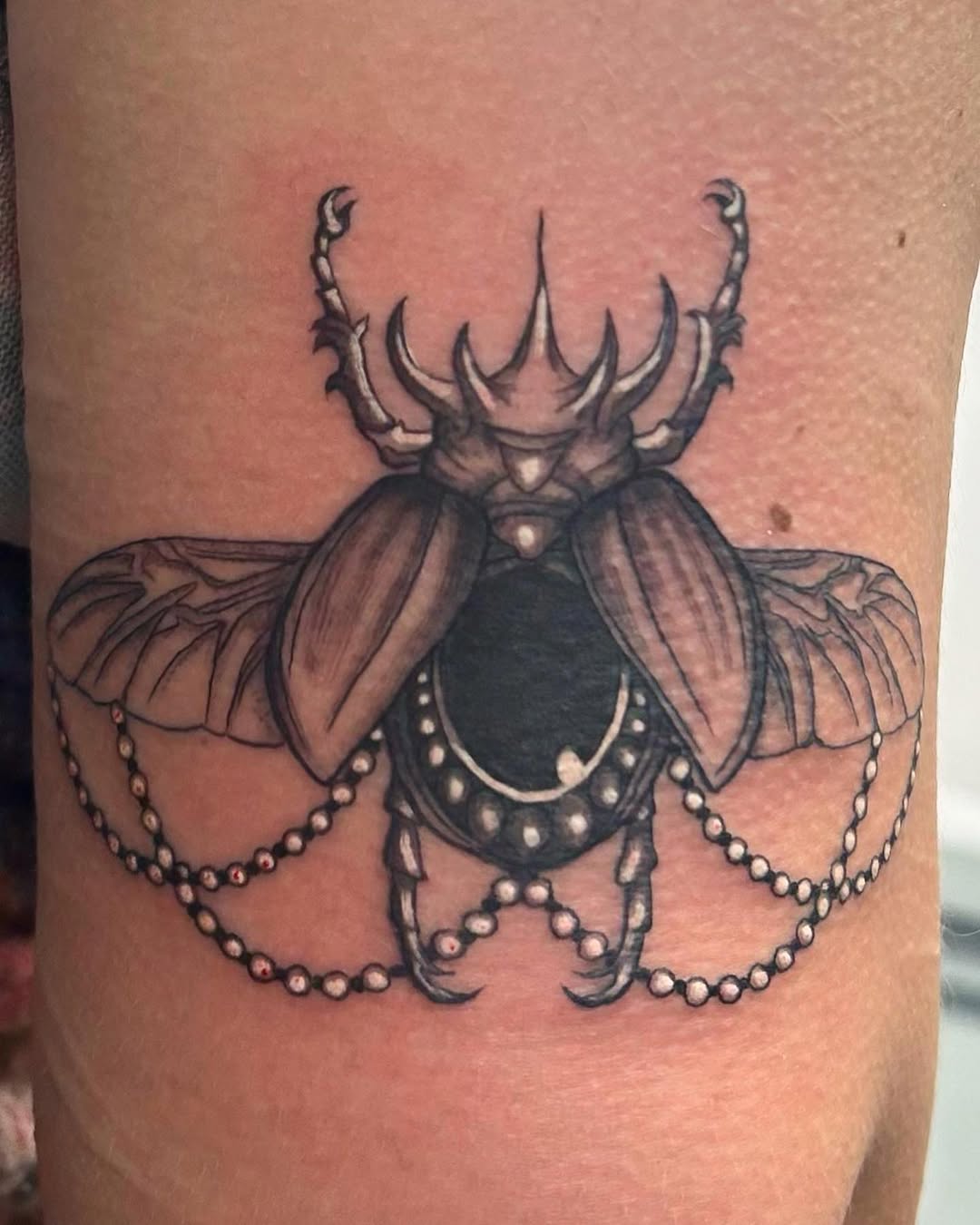 Tattoo by @antiart.inkz — black_and_grey, realism