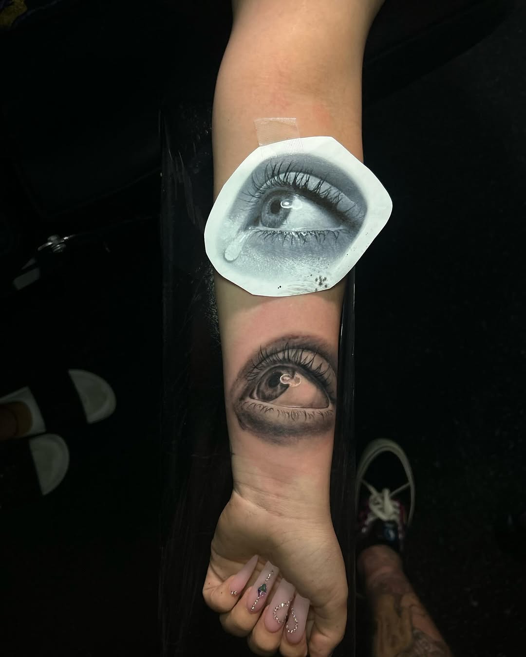 Tattoo by @antiart.inkz — realism, black_and_grey