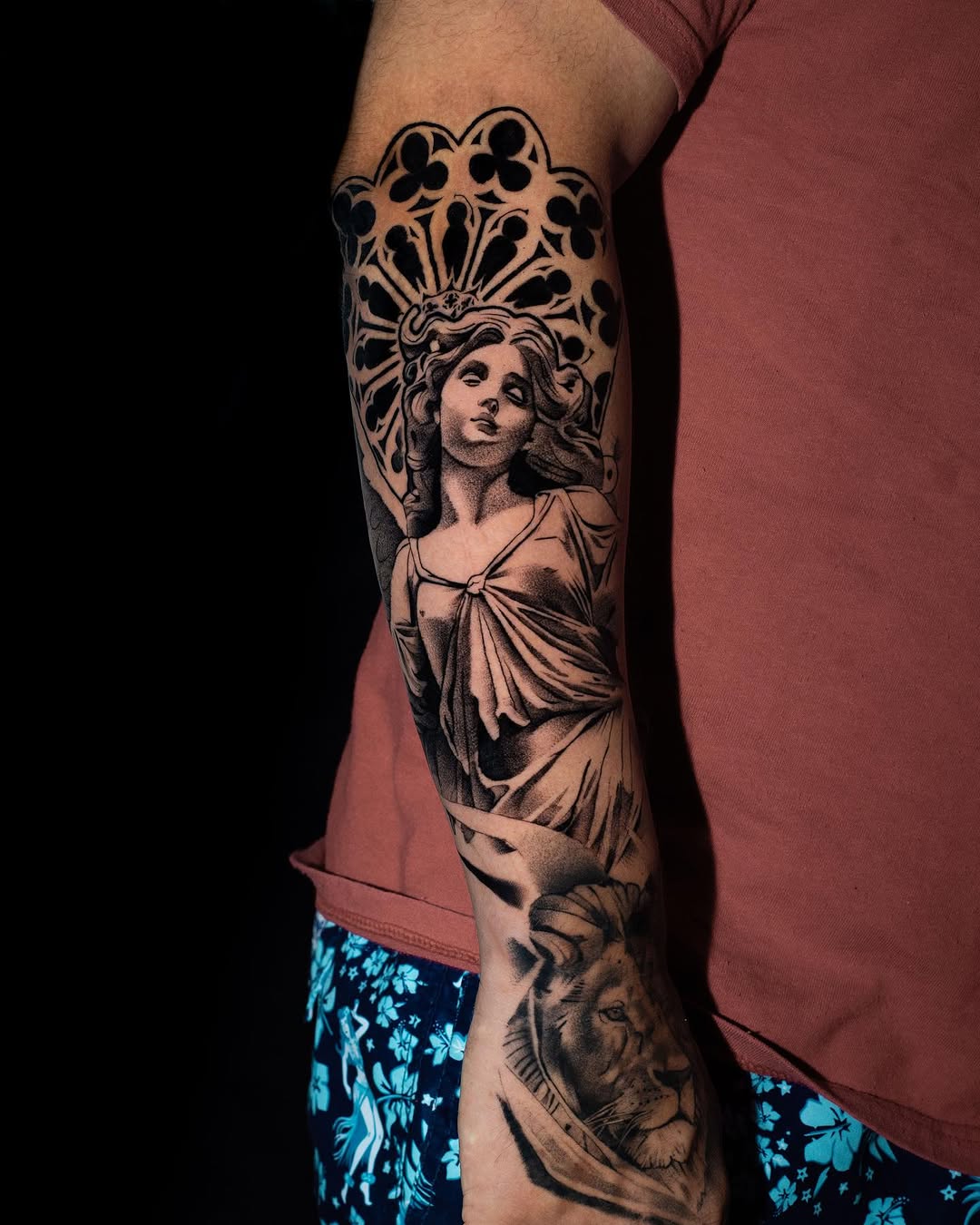 Tattoo by @javiink_rm — black_and_grey, realism