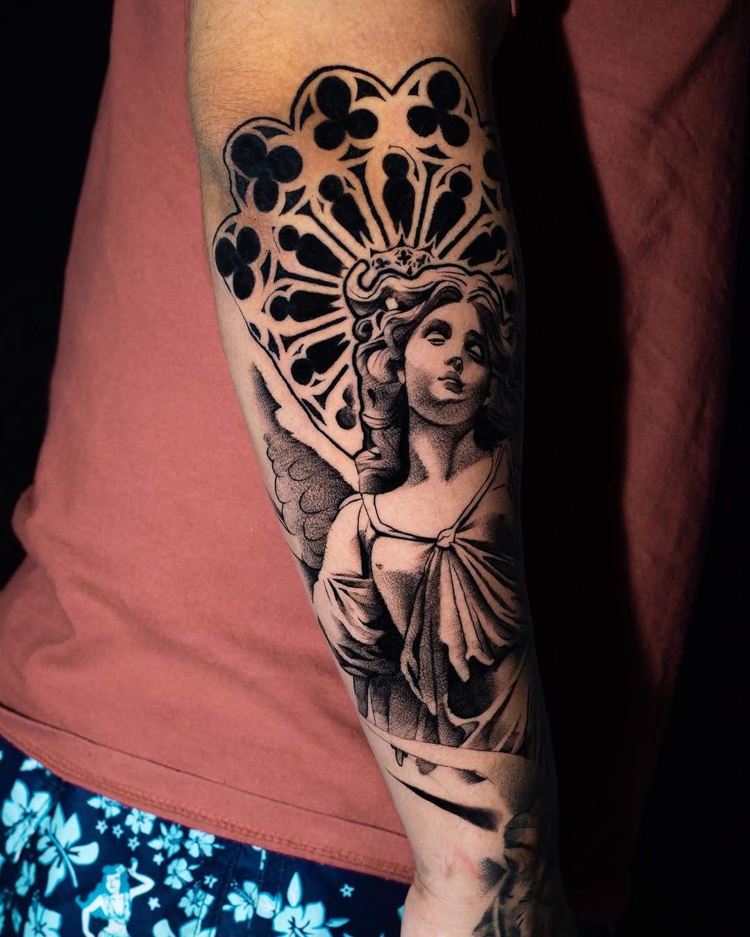 Tattoo by @javiink_rm — black_and_grey, realism