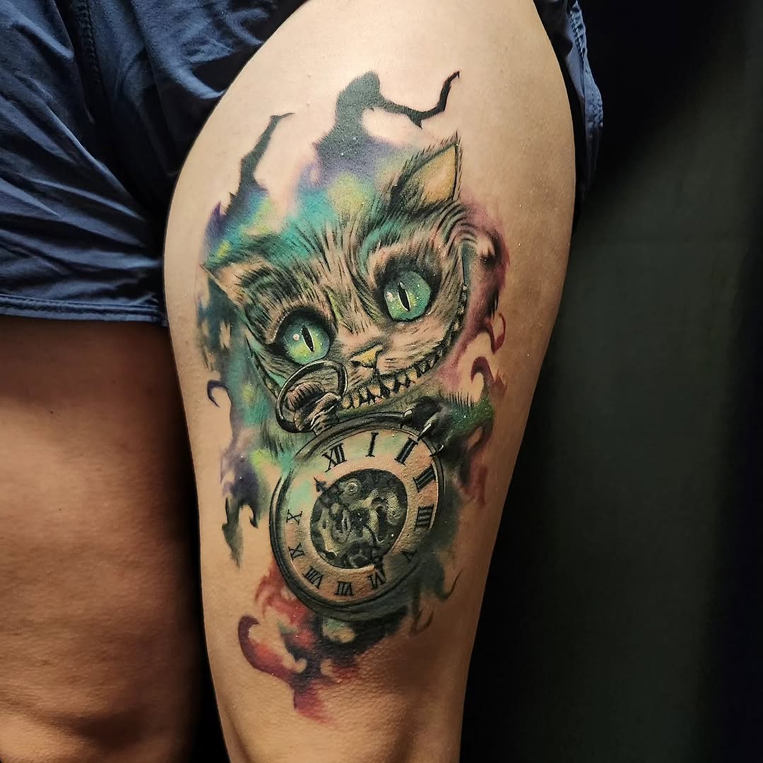 Tattoo by @shane_pstattoo — realism, watercolor