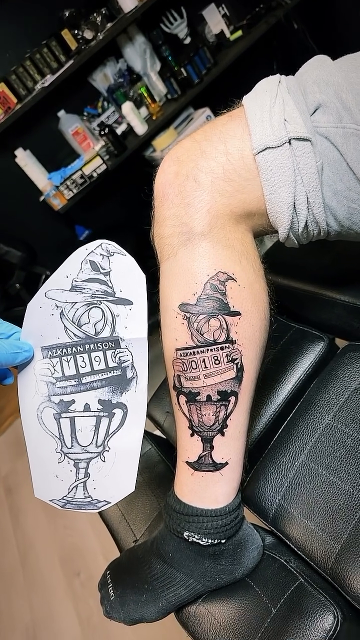 Tattoo by @august_tattz โ fine_line, black_and_grey