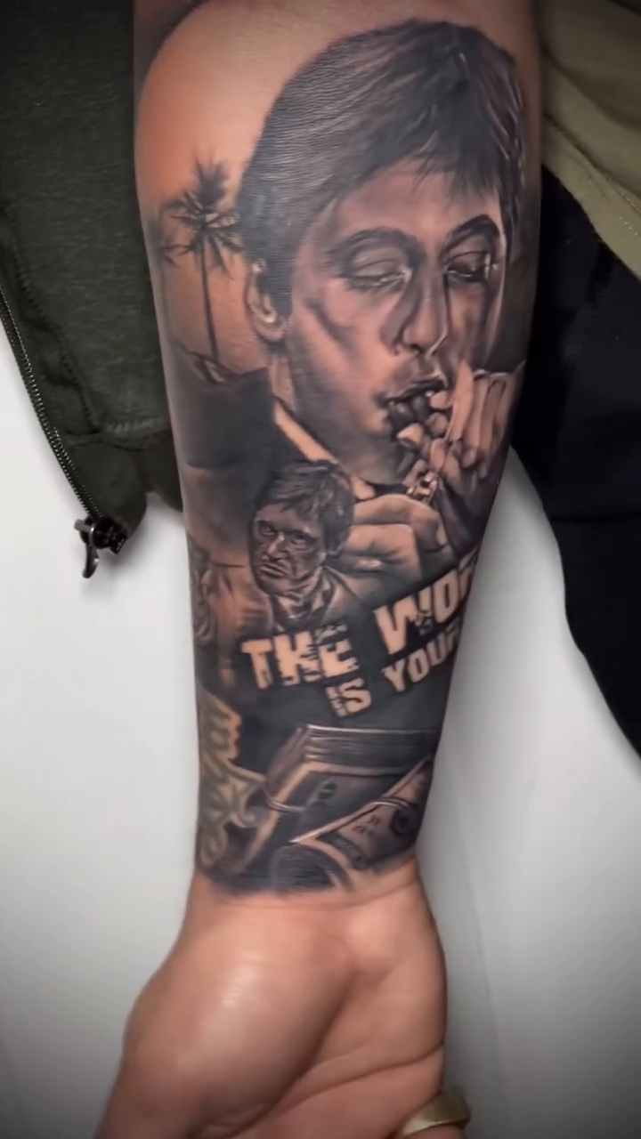 Tattoo by @charlieinkmanrobbins — realism, black_and_grey