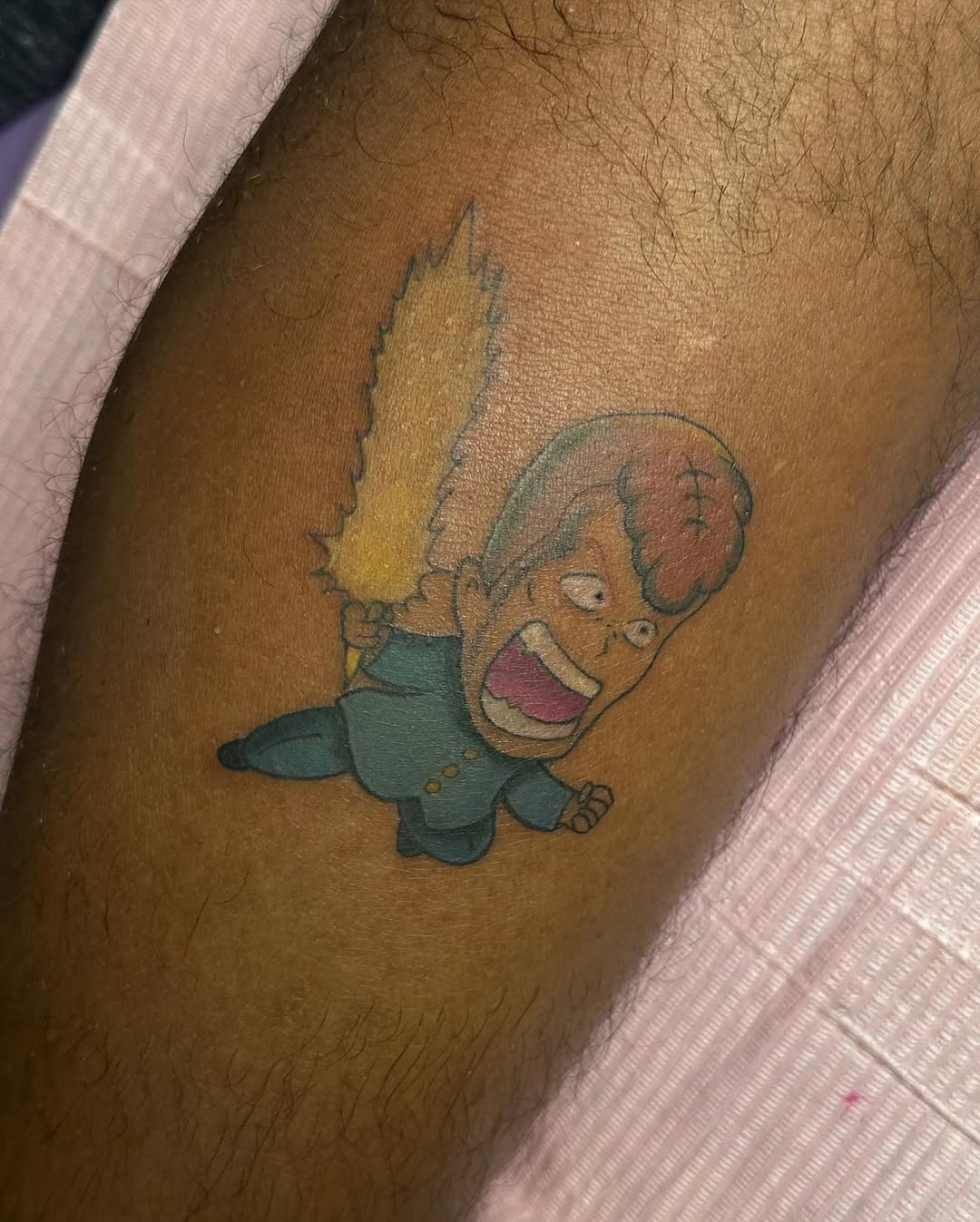 Tattoo by @stungbystaxx โ new_school, anime