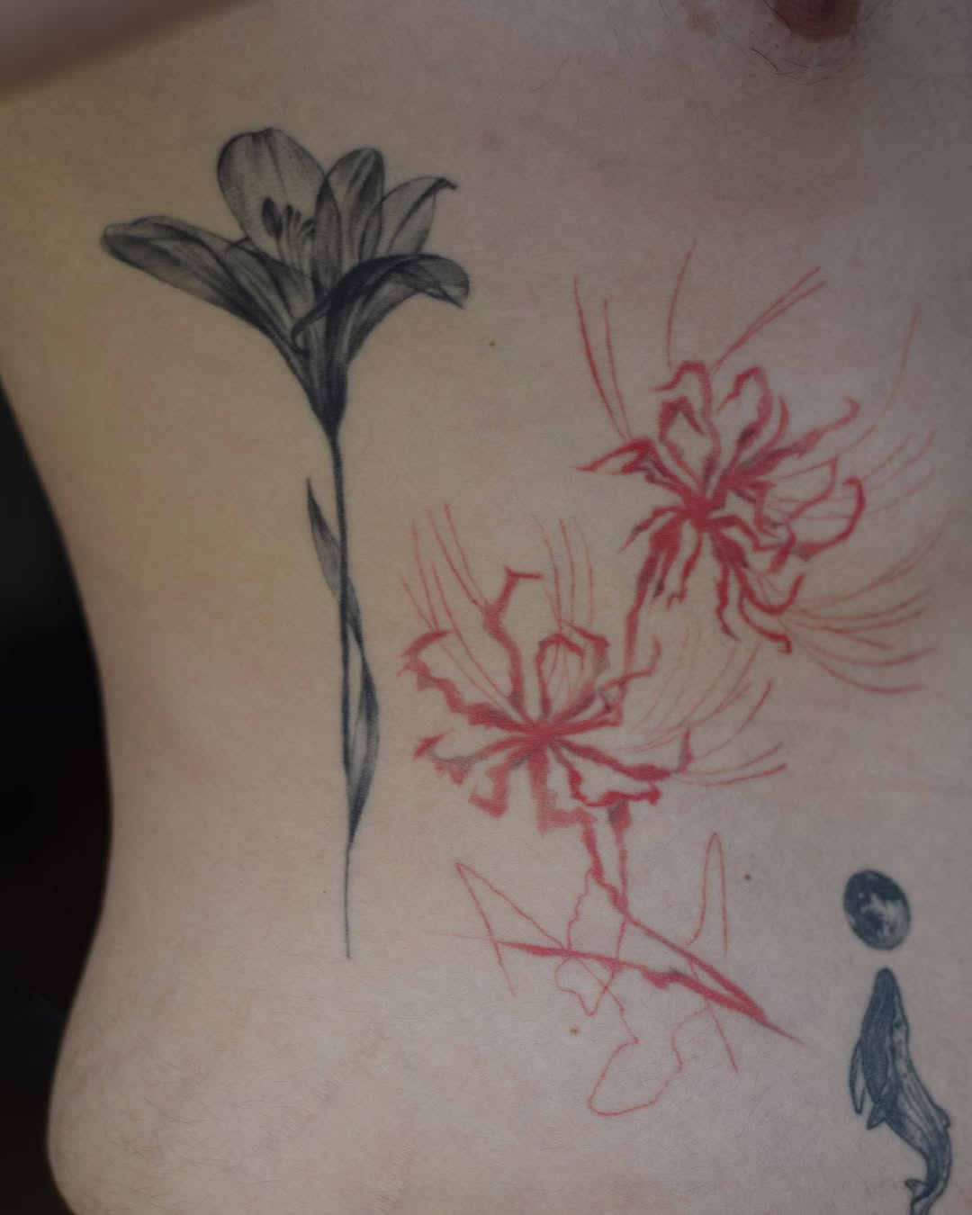 Tattoo by @maalaacaaraa โ realism, black_and_grey