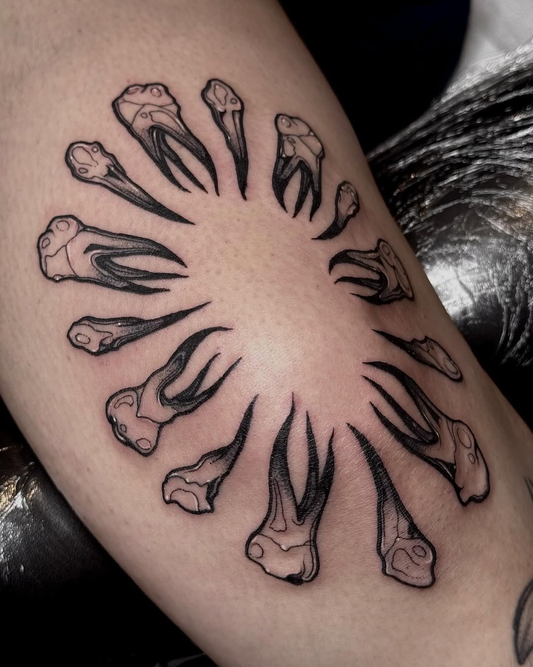 Tattoo by @korztattoo — black_and_grey, realism