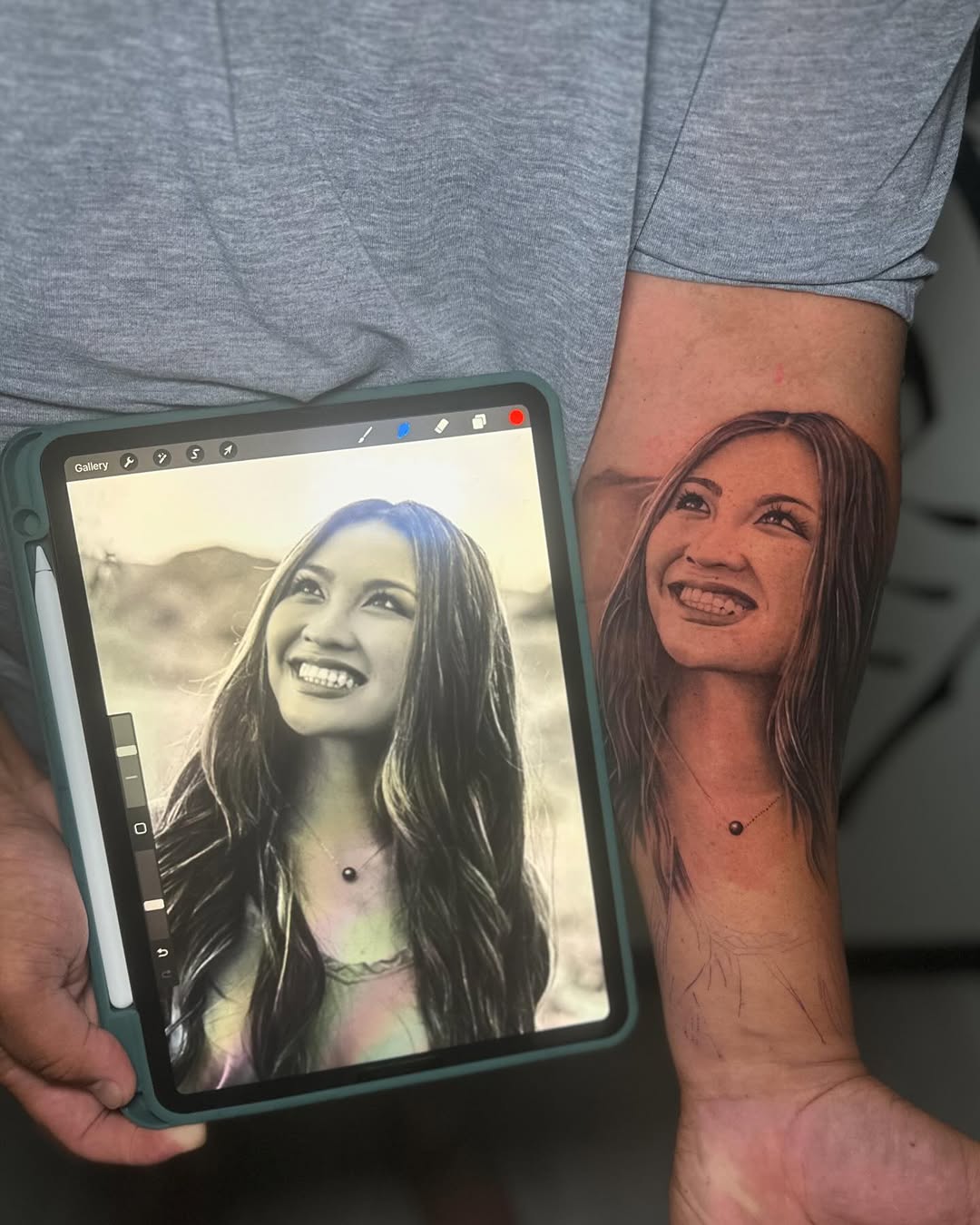 Tattoo by @onespeedtattoo — realism, black_and_grey