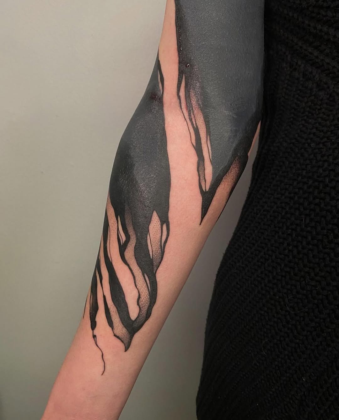 Tattoo by @legend_eli — blackwork, illustrative