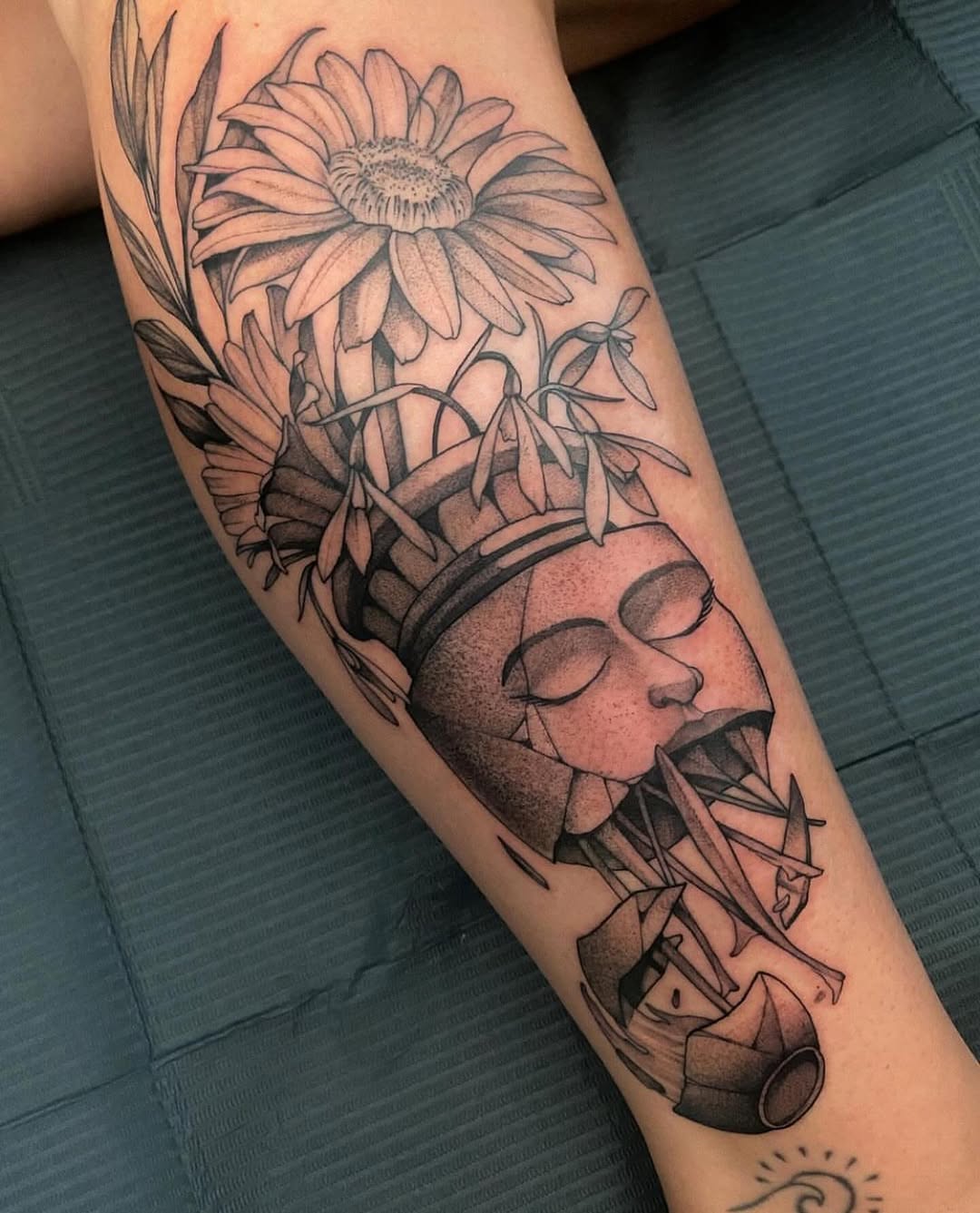 Tattoo by @legend_eli — black_and_grey