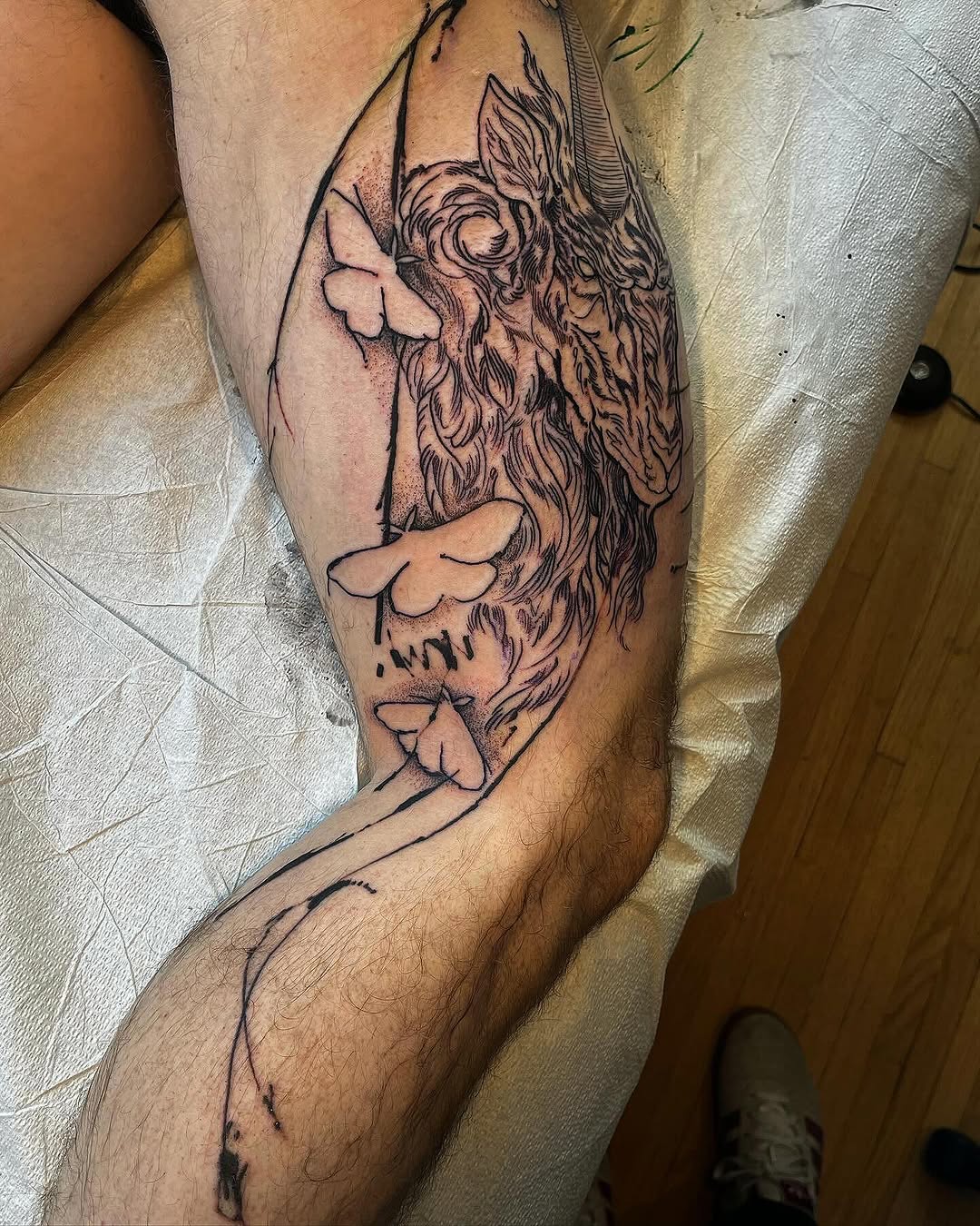 Tattoo by @fraserwright — fine_line, illustrative