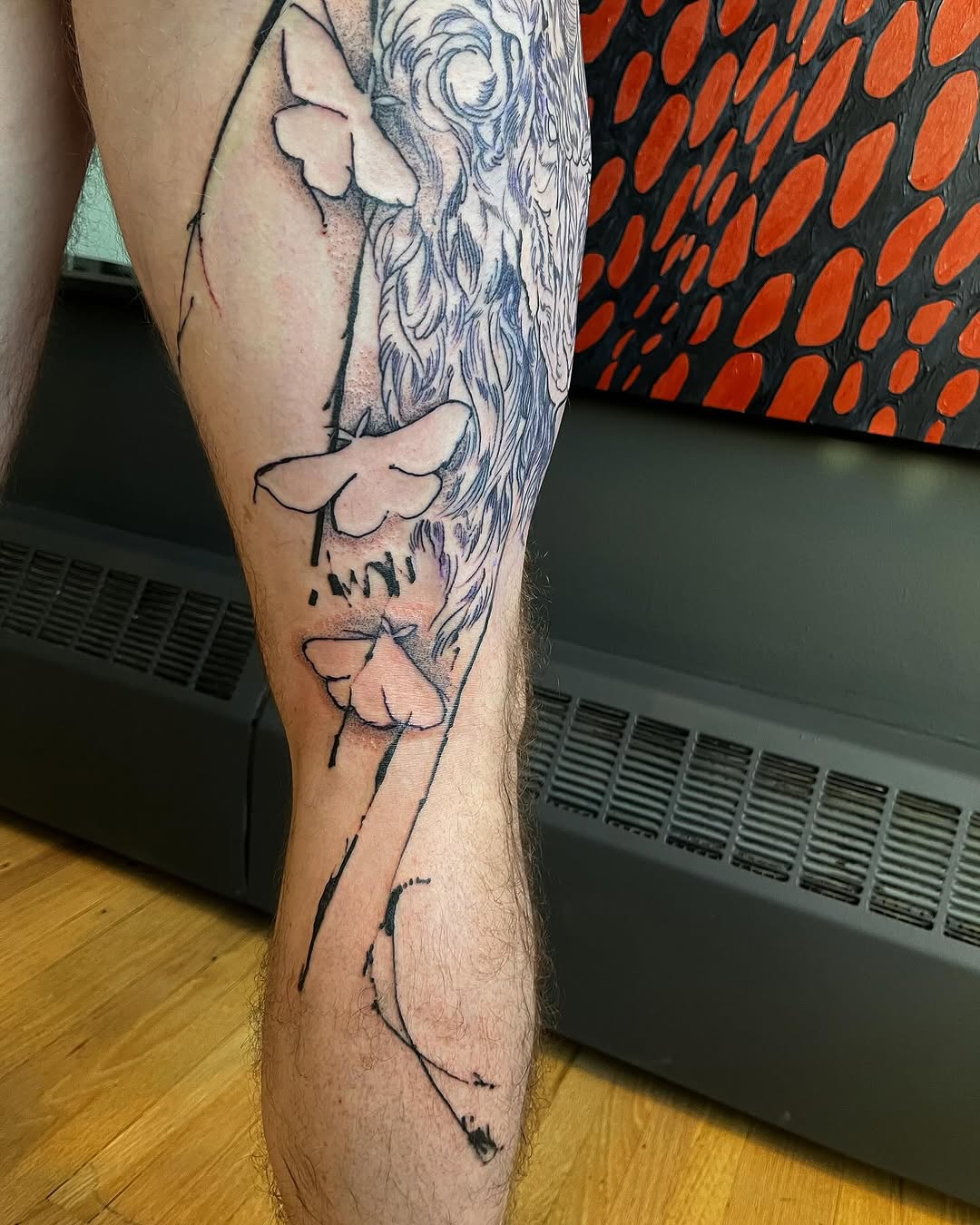 Tattoo by @fraserwright — illustrative, black_and_grey