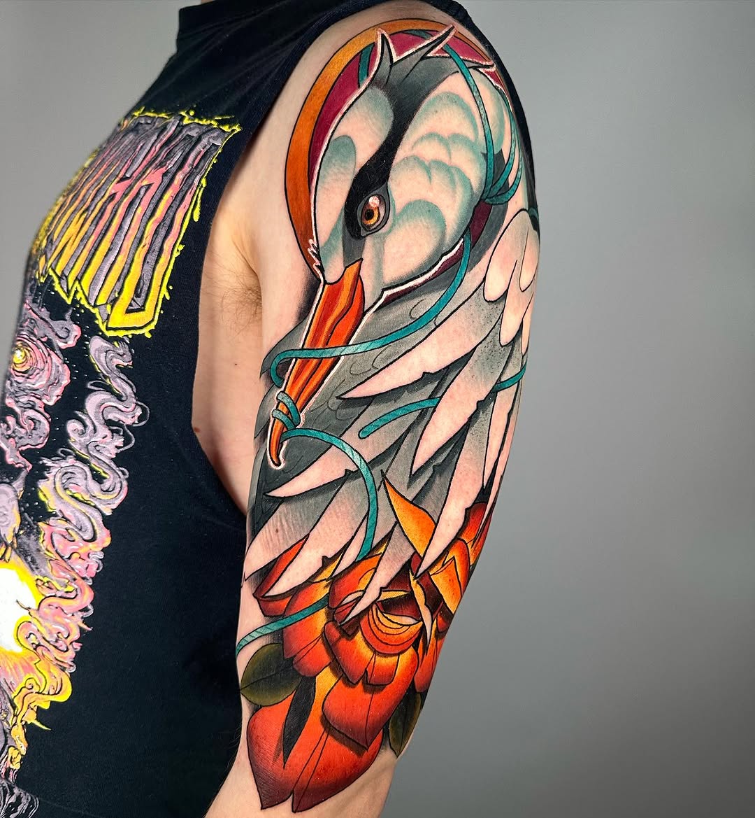 Tattoo by @willdotattoos — neo_traditional, japanese_irezumi