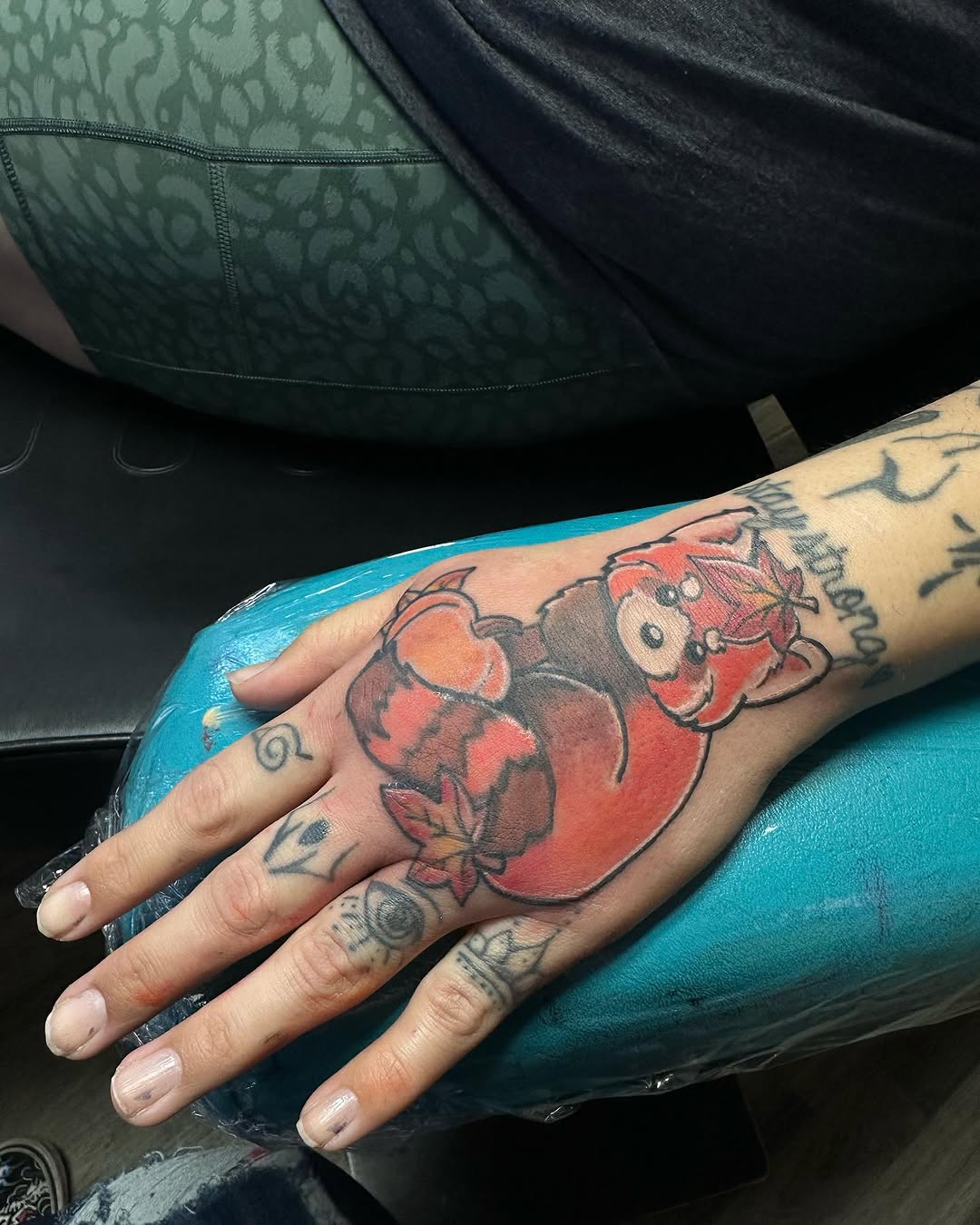 Tattoo by @highly_carver — new_school, anime