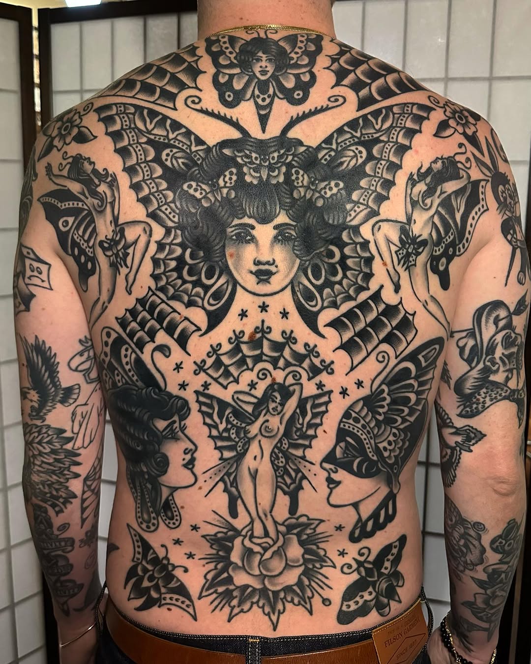 Tattoo by @rempetattoo โ american_traditional, black_and_grey