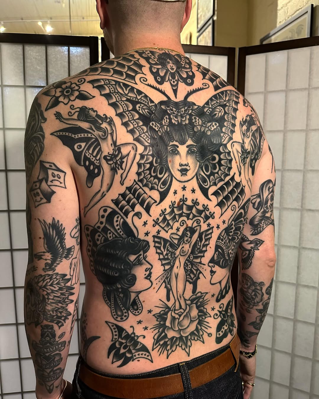Tattoo by @rempetattoo โ american_traditional, black_and_grey