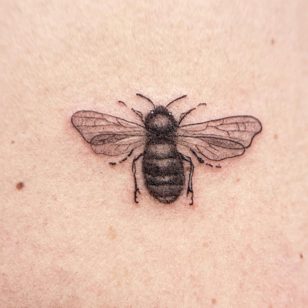 Tattoo by @inkbycee β fine_line, black_and_grey