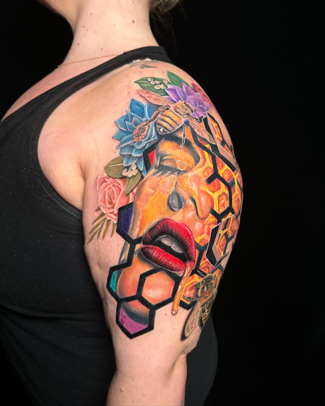 Tattoo by @jhedguevaratattoos — realism, new_school