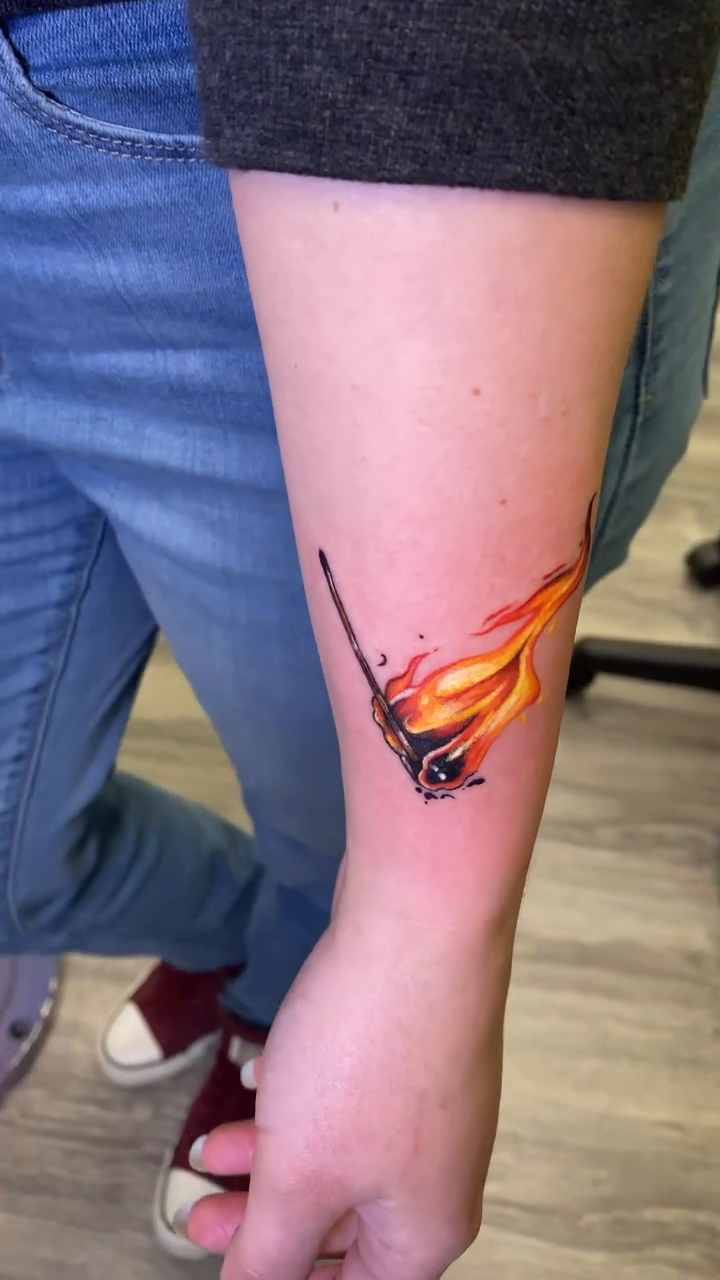 Tattoo by @ktea_and_tattoos — fine_line, watercolor