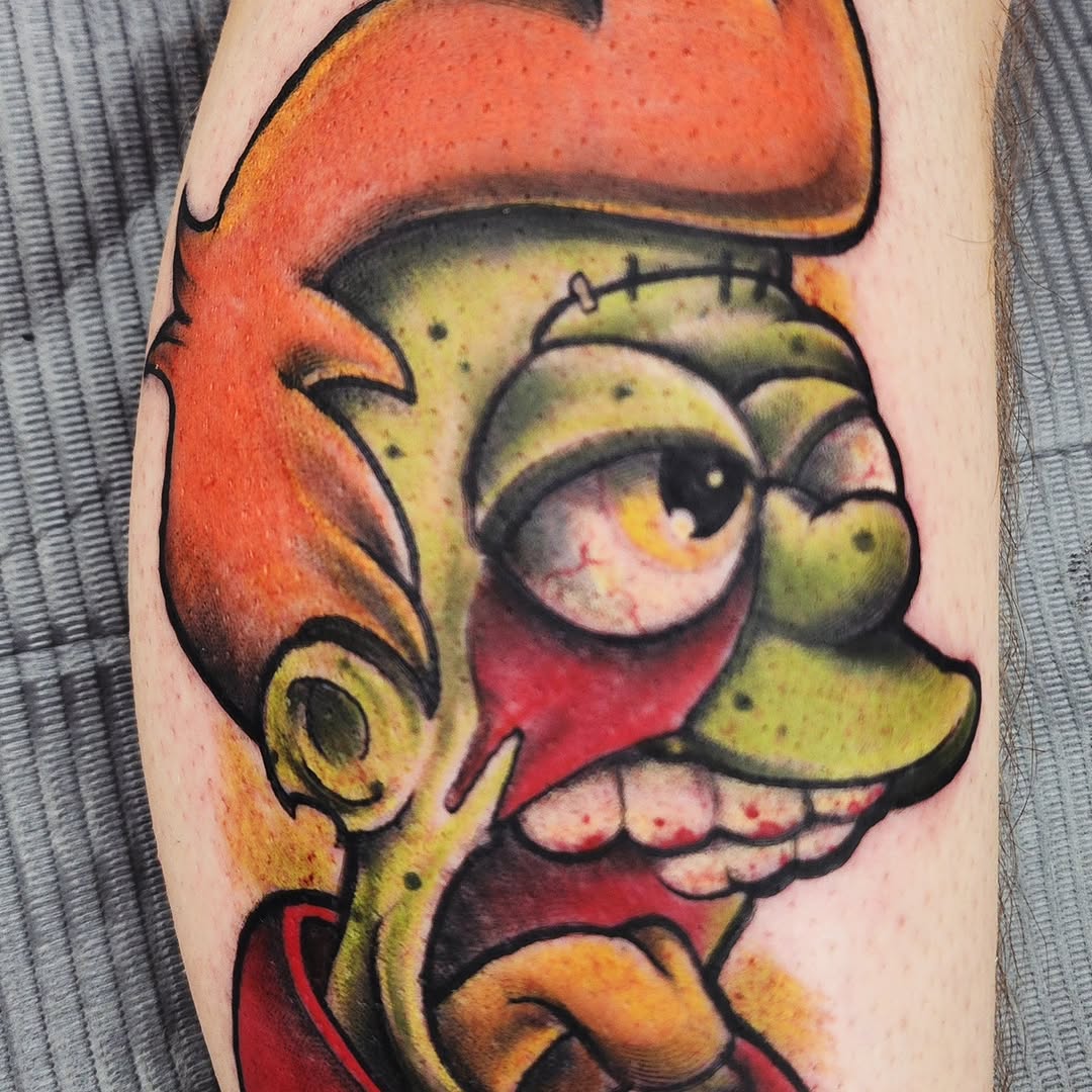 Tattoo by @tattoos.by.kd — new_school, anime