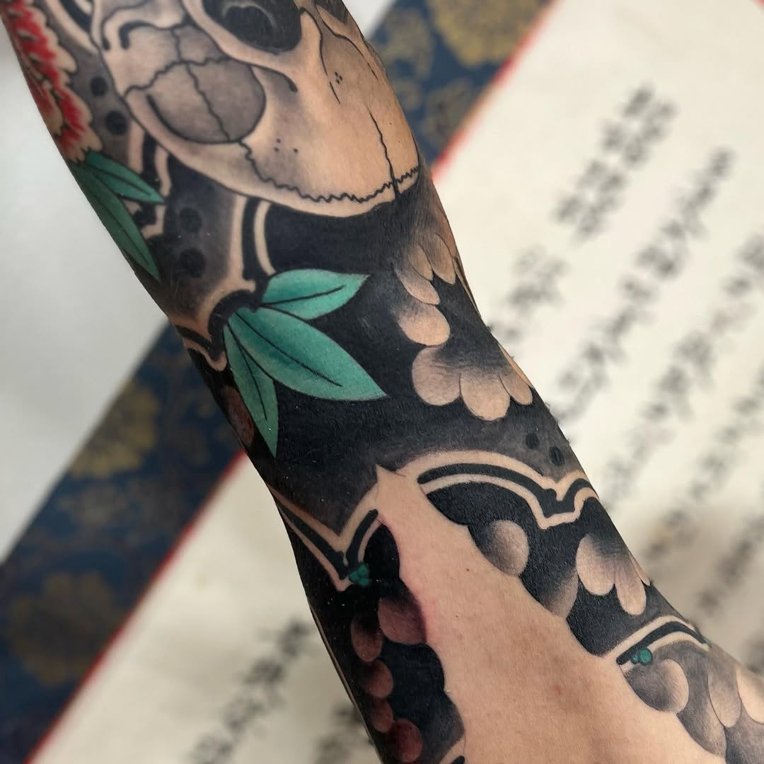 Tattoo by @jasoneisenberg73 โ japanese_irezumi, blackwork
