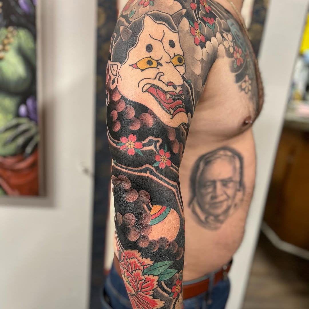 Tattoo by @jasoneisenberg73 โ japanese_irezumi