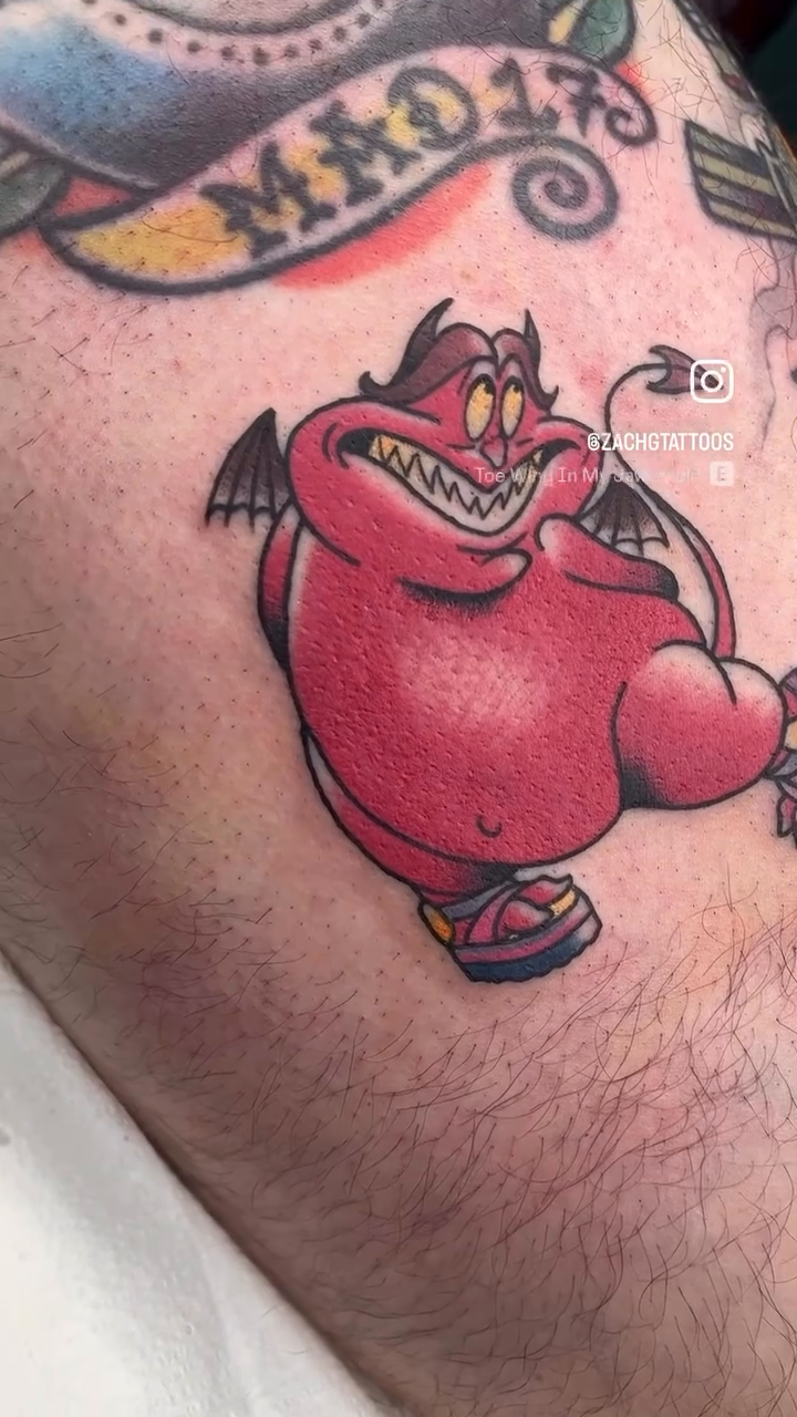 Tattoo by @zachgtattoos — neo_traditional, anime