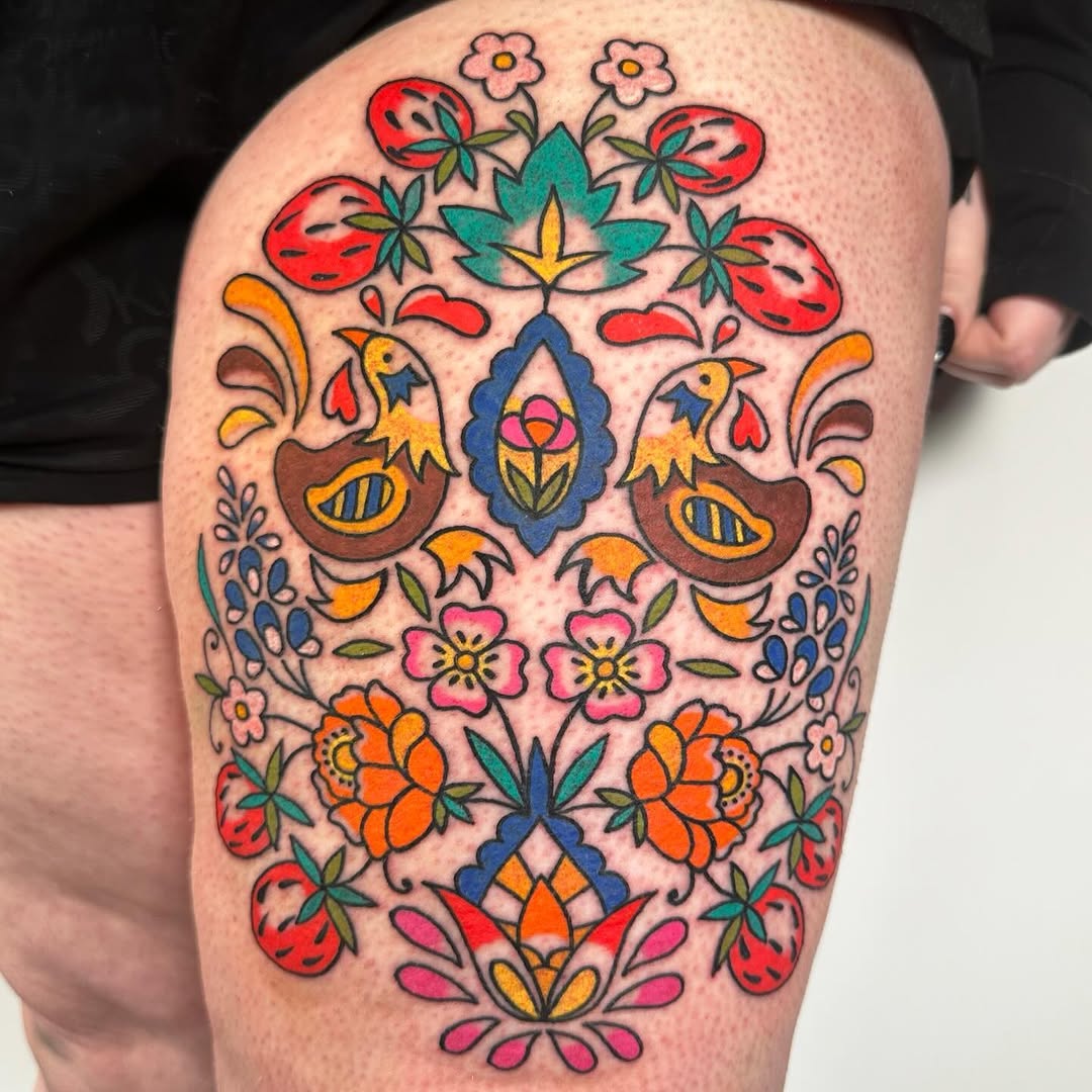 Tattoo by @zigzag_tattoo — american_traditional, neo_traditional
