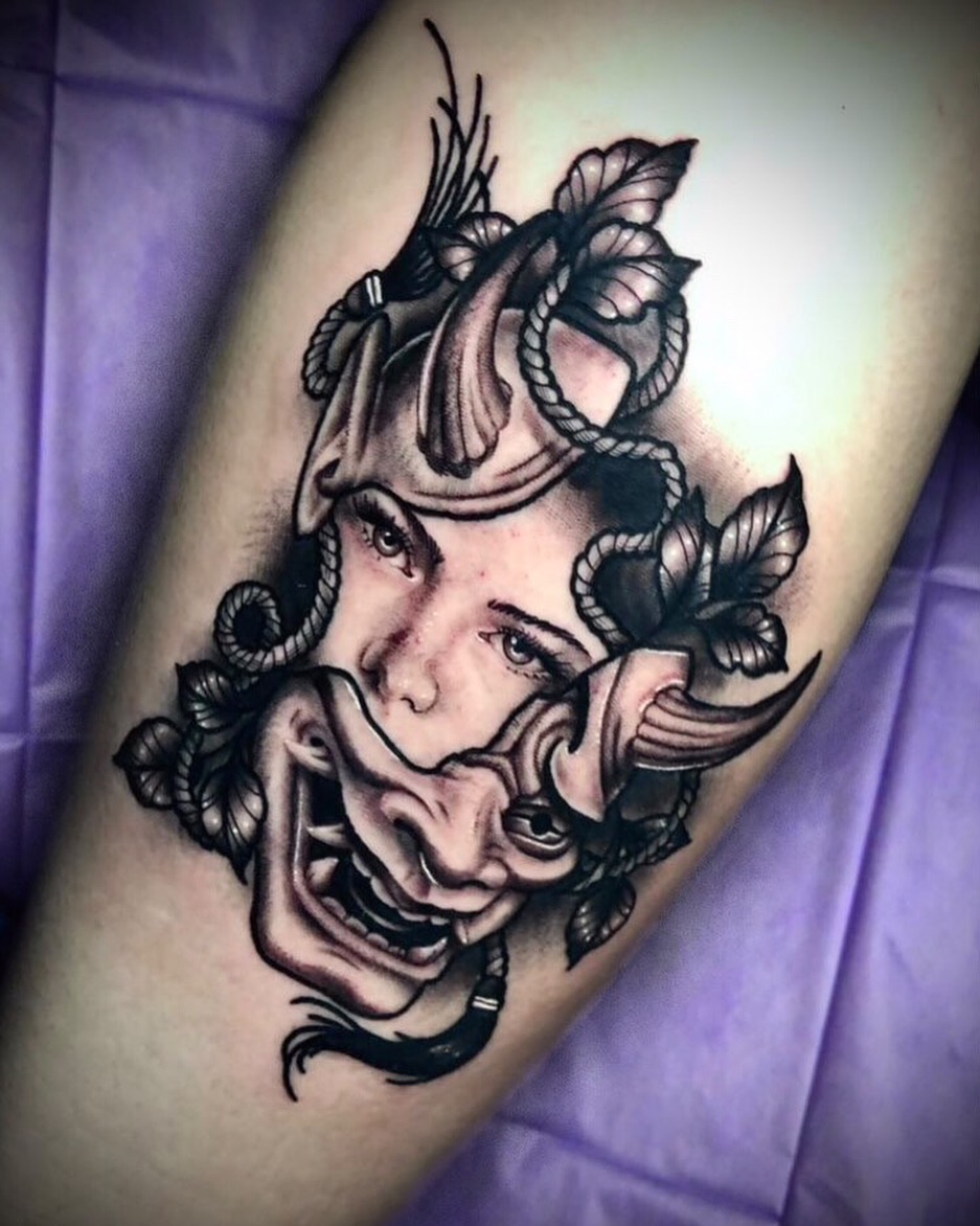 Tattoo by @dani_does_tatts — japanese_irezumi, realism