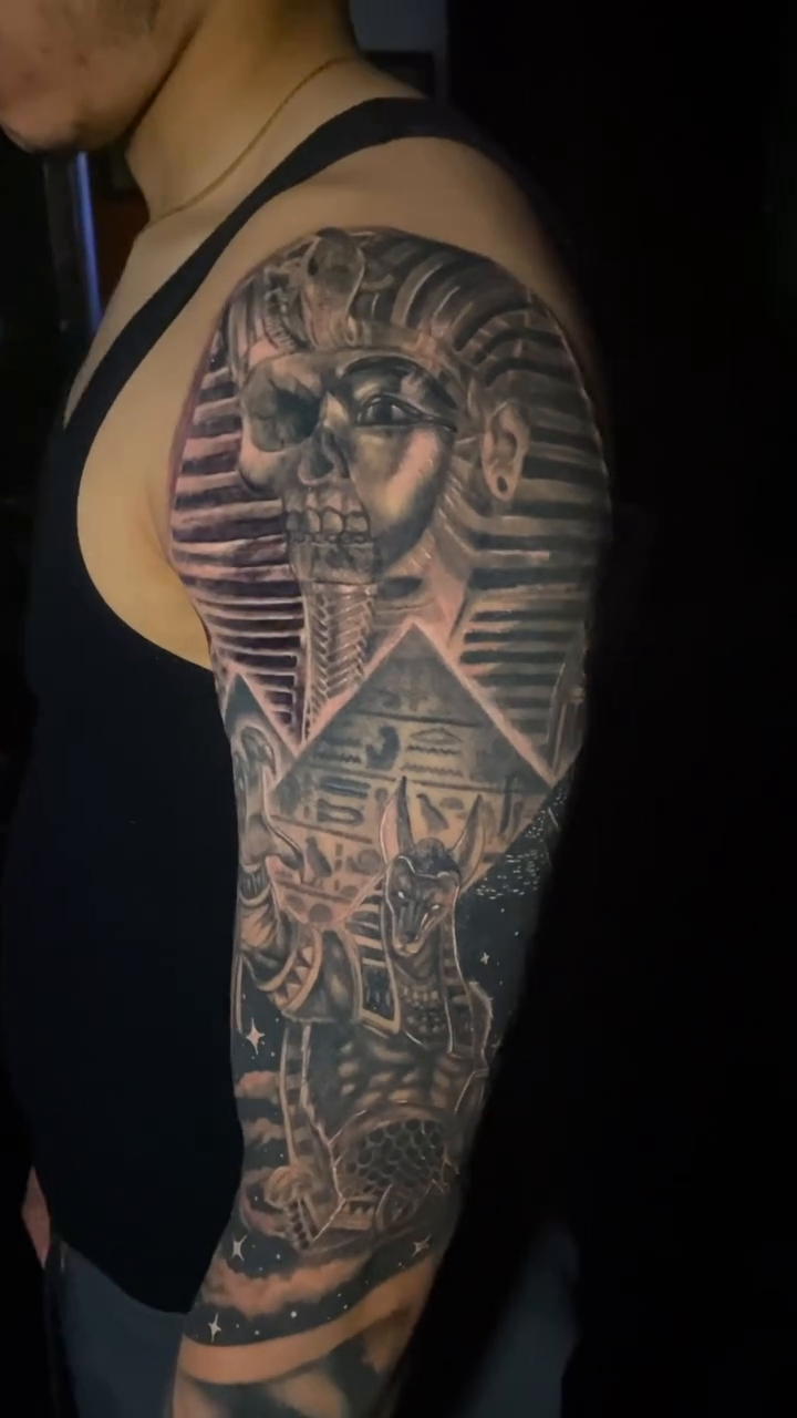 Tattoo by @theunquestionable — black_and_grey, realism