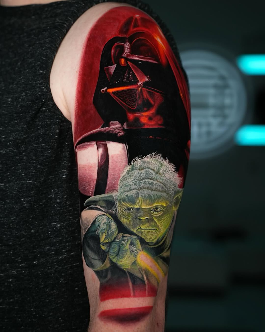 Tattoo by @bradcharles_sdt — realism, dark_realism