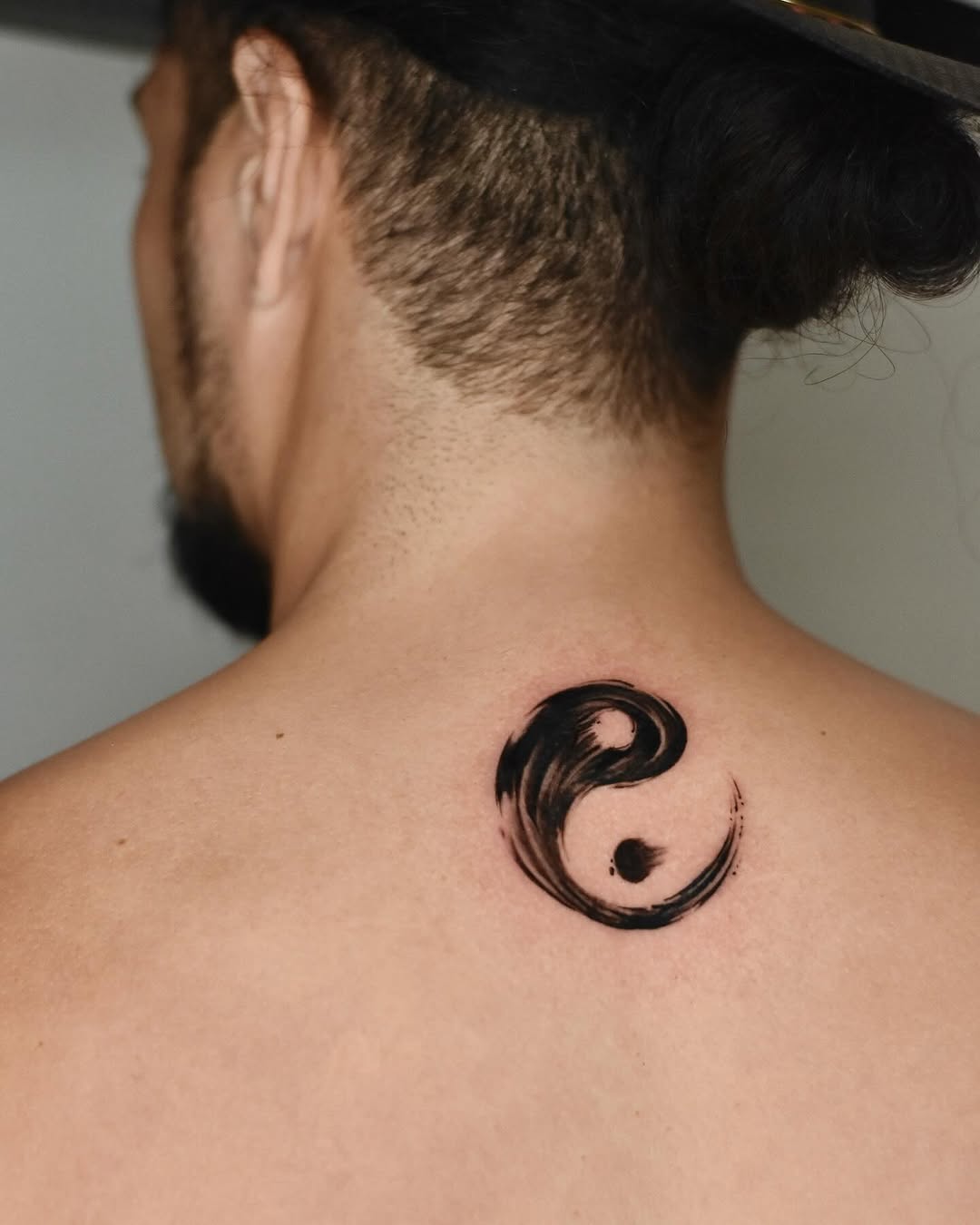 Tattoo by @nat.do.tattoo — blackwork, illustrative